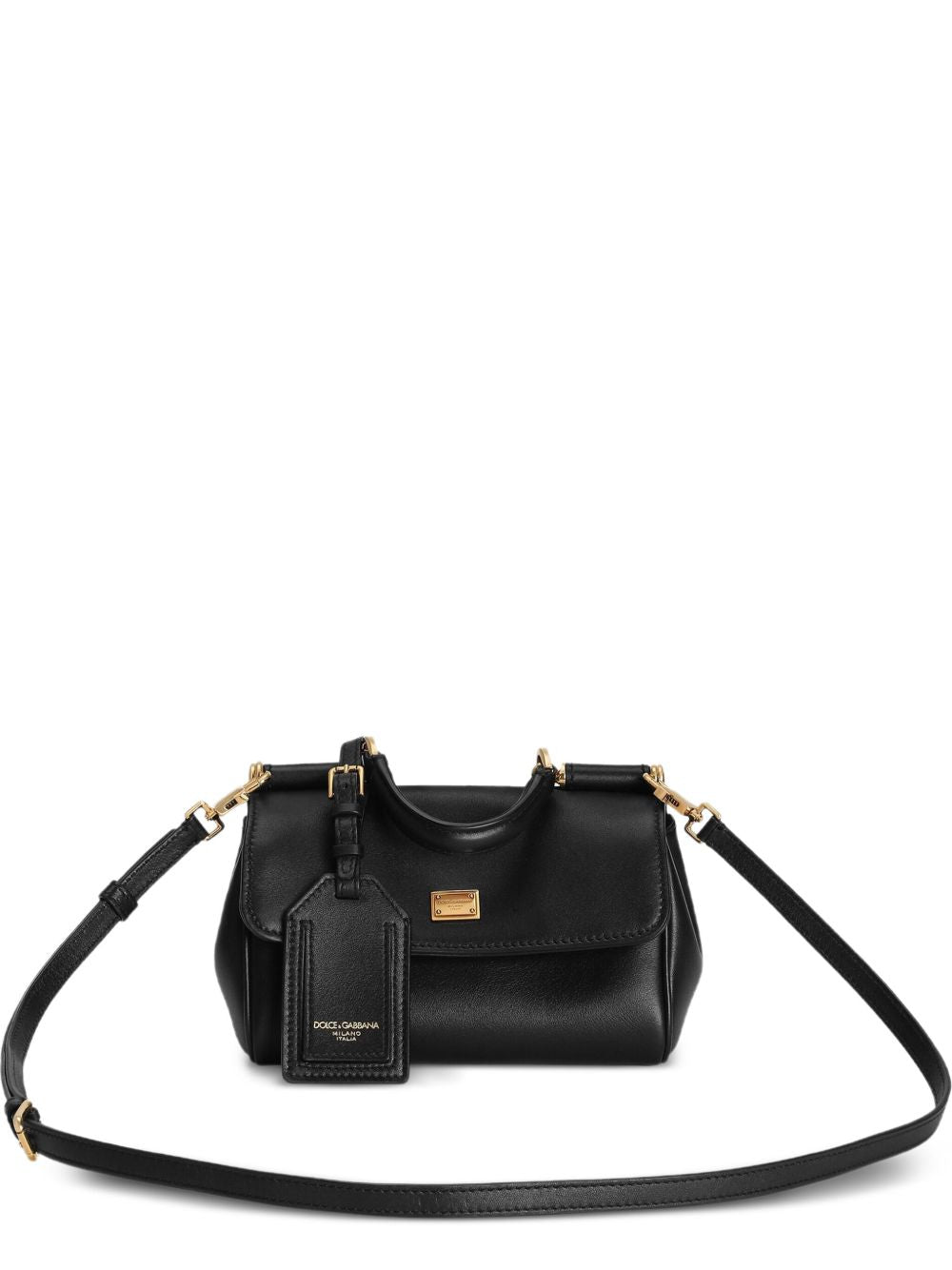 Dolce & Gabbana My Sicily Mini Handbag In Plongé Calfskin
