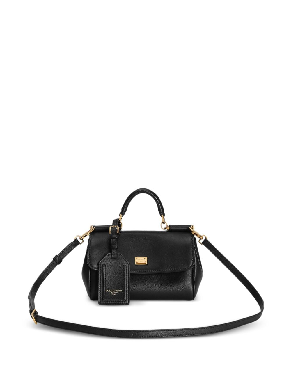 Dolce & Gabbana My Sicily Mini Handbag In Plongé Calfskin
