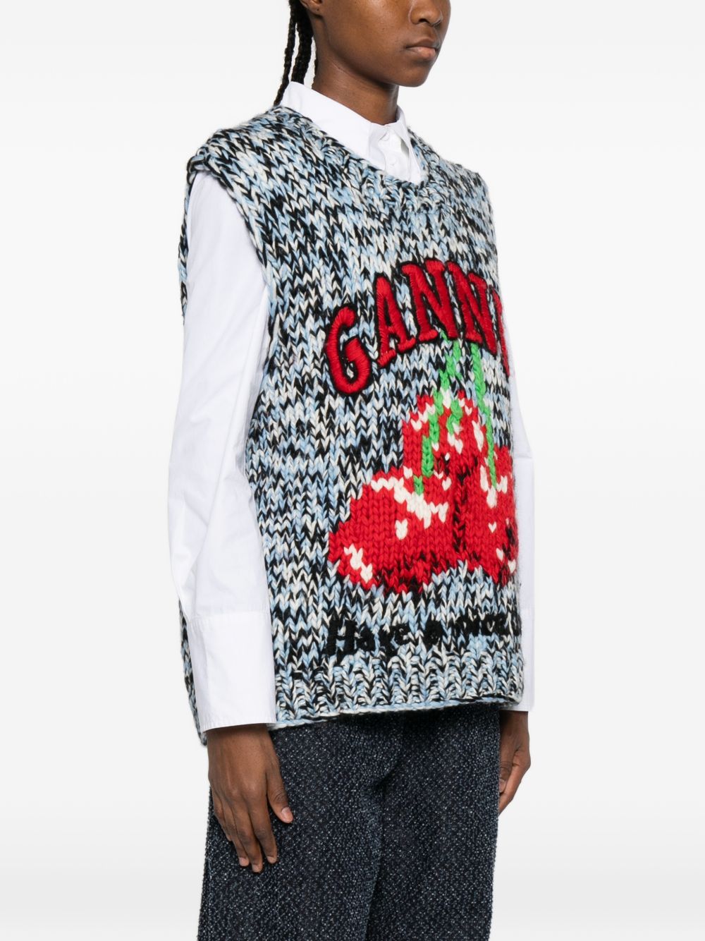 Ganni Wool vest