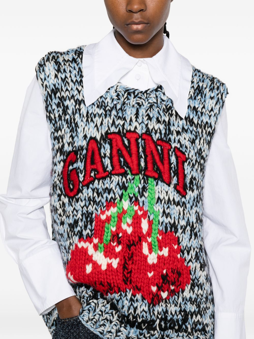 Ganni Wool vest