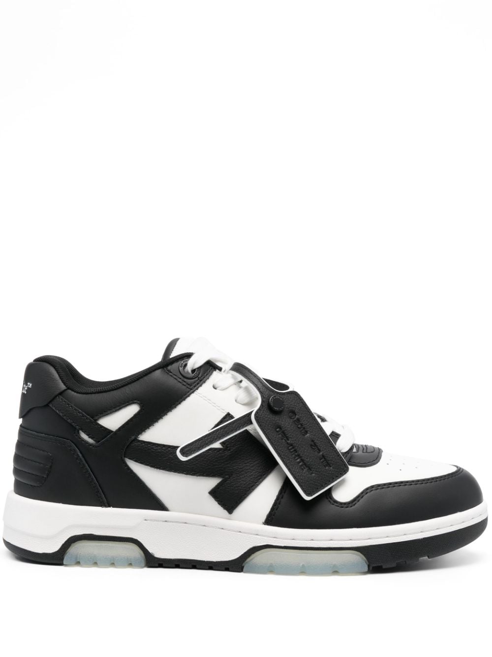 Off White Out Of Office Sneakers Black/White