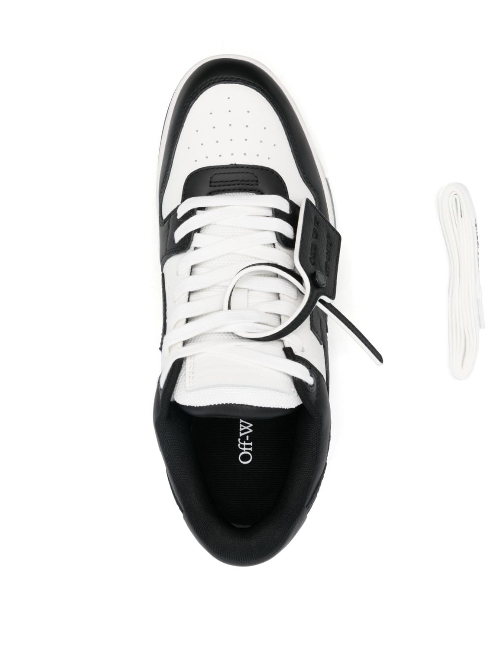 Off White Out Of Office Sneakers Black/White