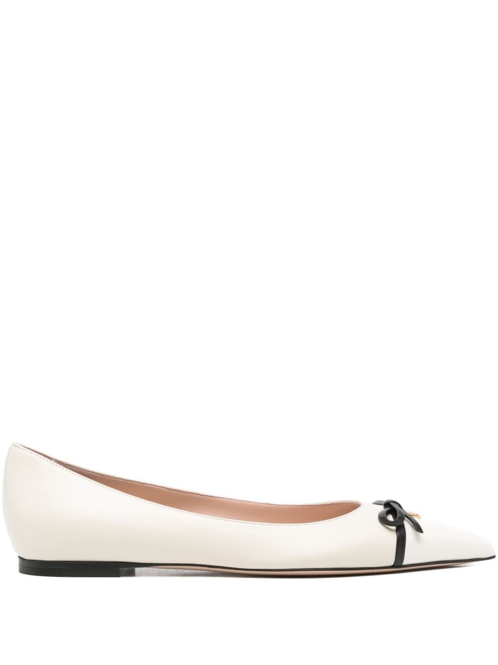 Valentino Garavani Bepointy leather ballet flats