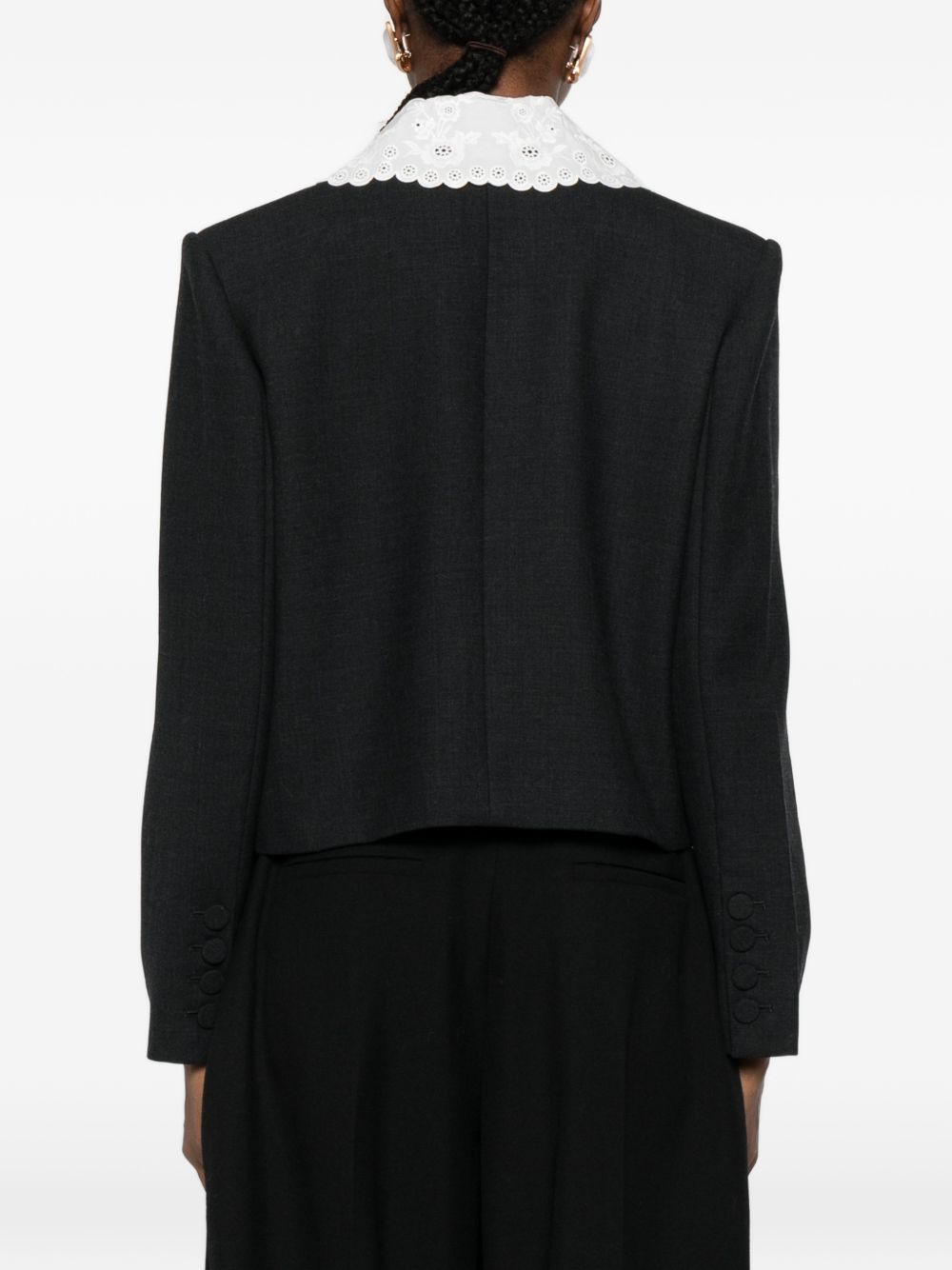 Self-Portrait Wool jacket