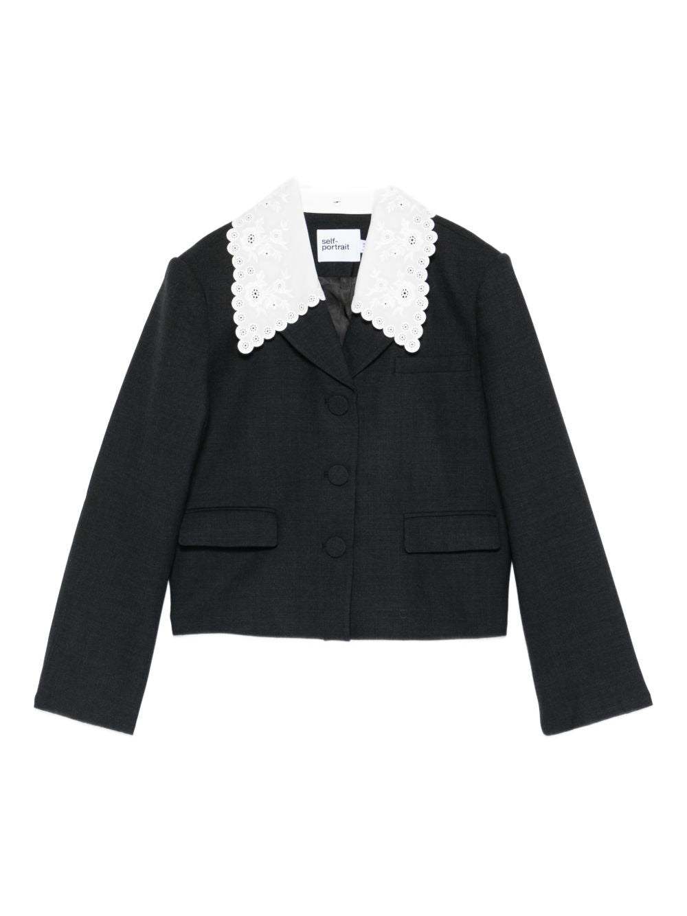 Self-Portrait Wool jacket