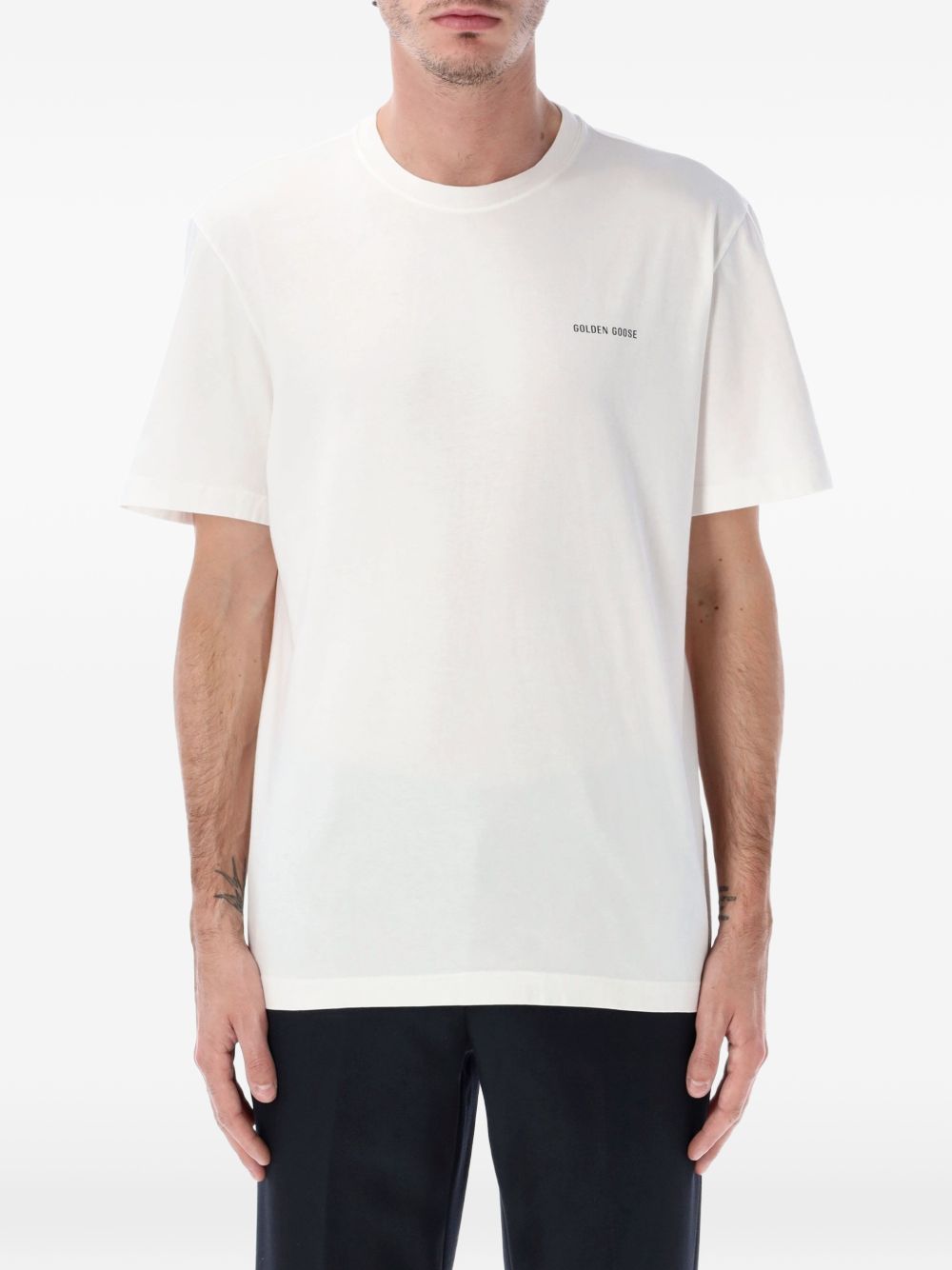Golden Goose Logo cotton t-shirt
