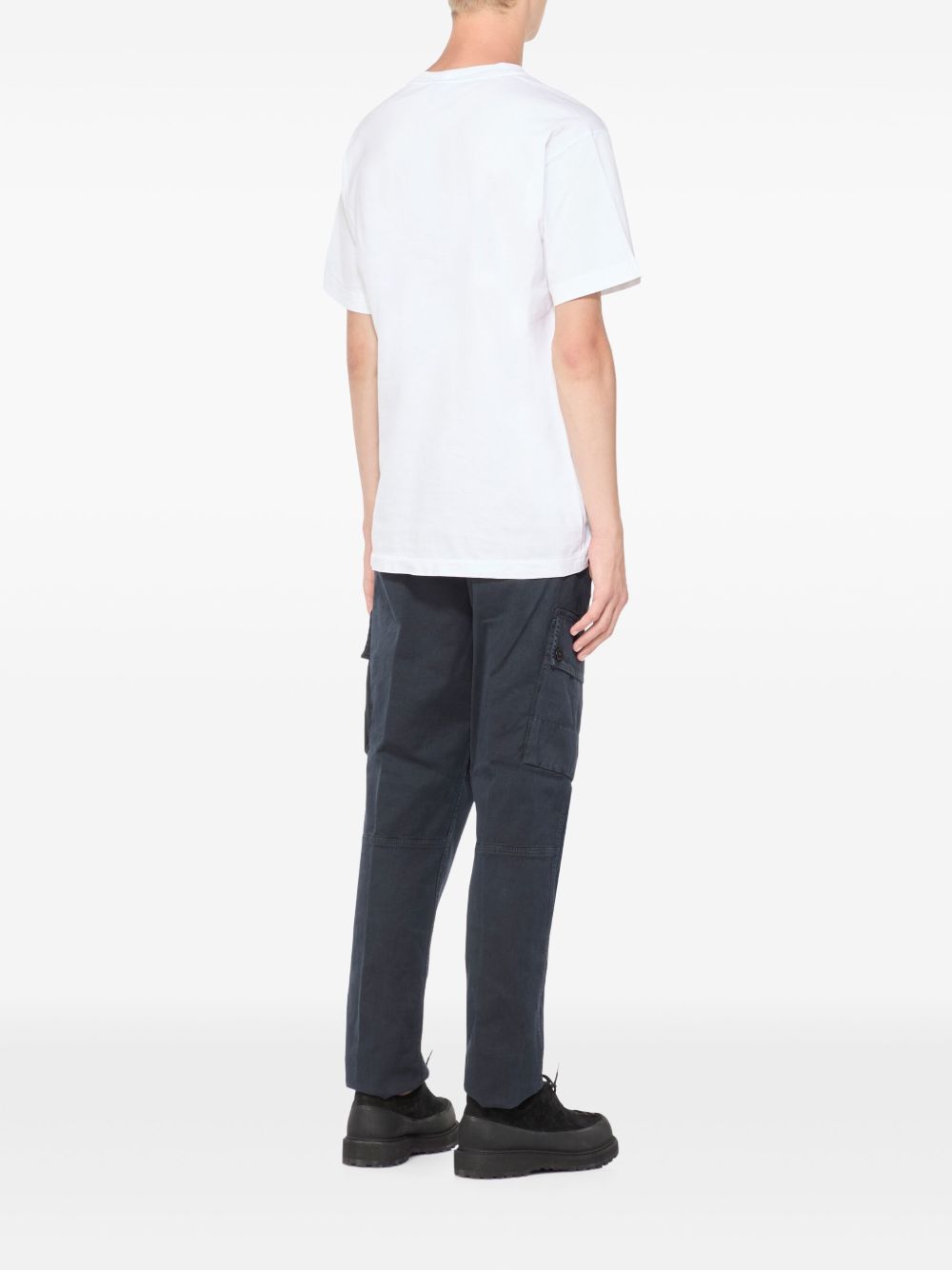 Stone Island Logo cotton t-shirt