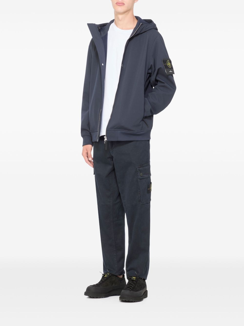 Stone Island Logo cotton t-shirt