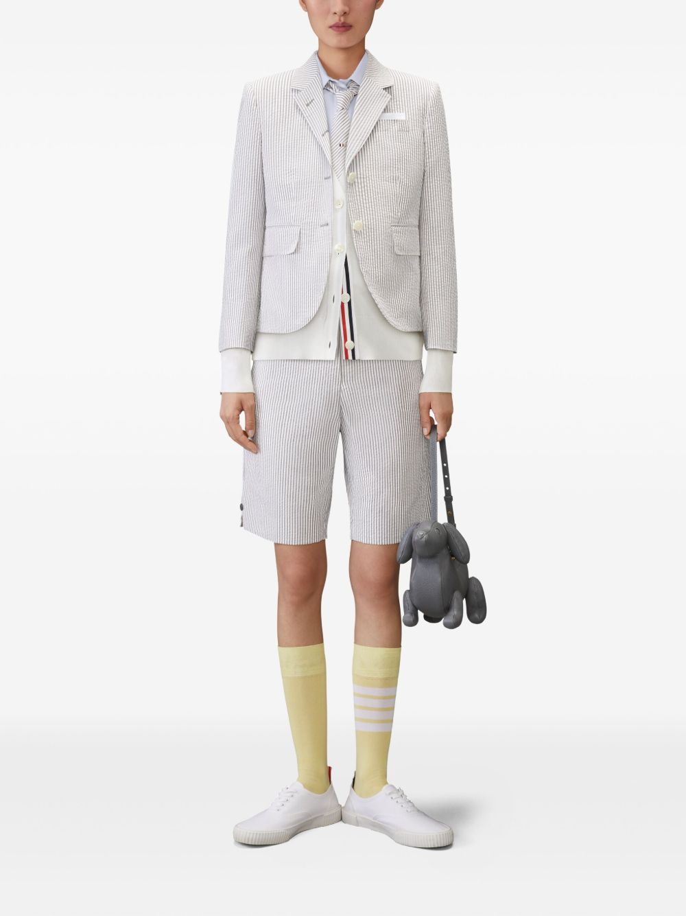 Thom Browne Cotton cropped shirt
