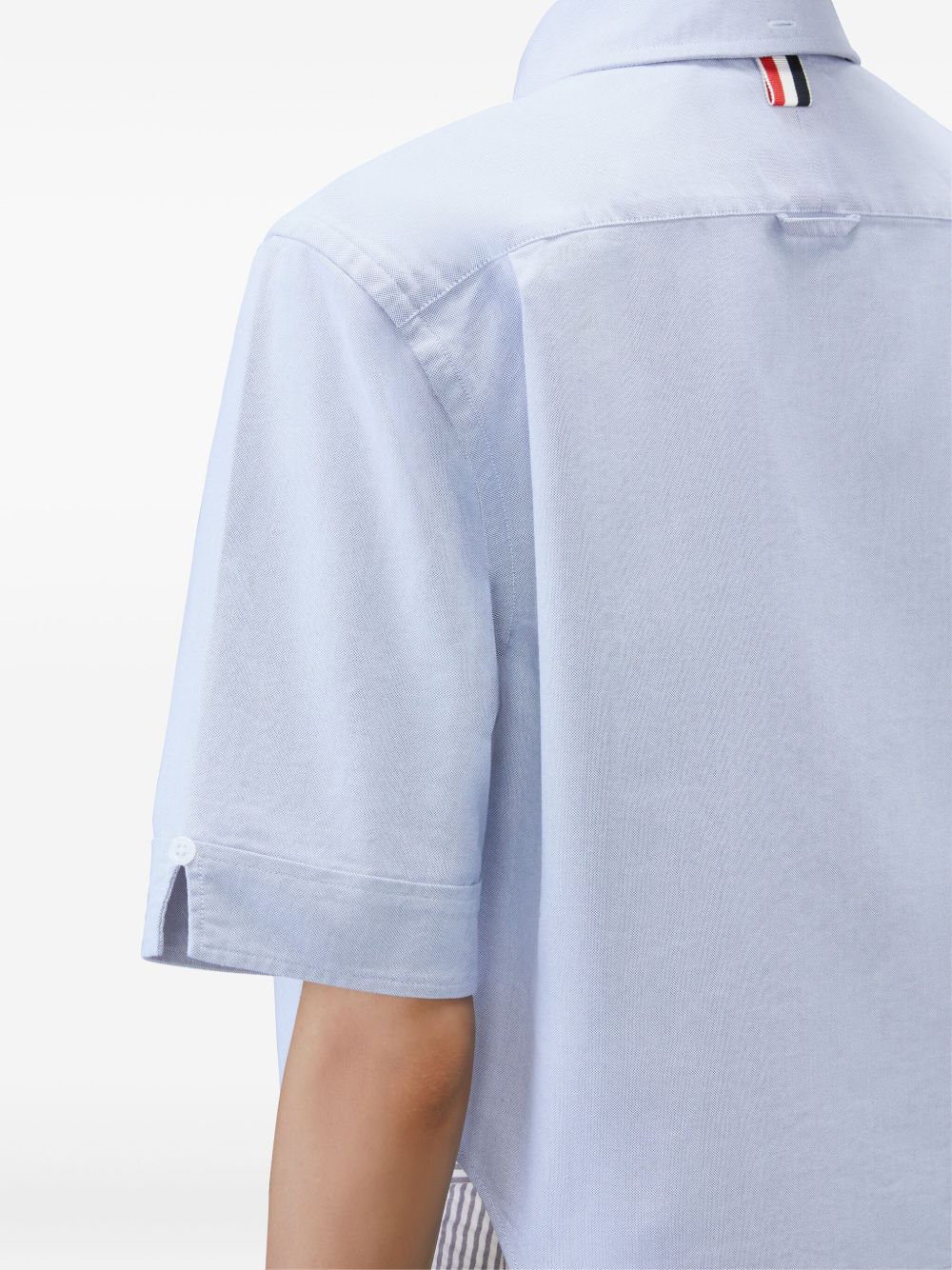Thom Browne Cotton cropped shirt
