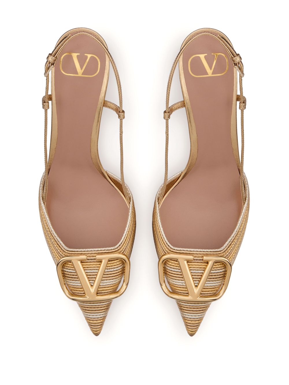 Valentino Garavani With Heel Golden