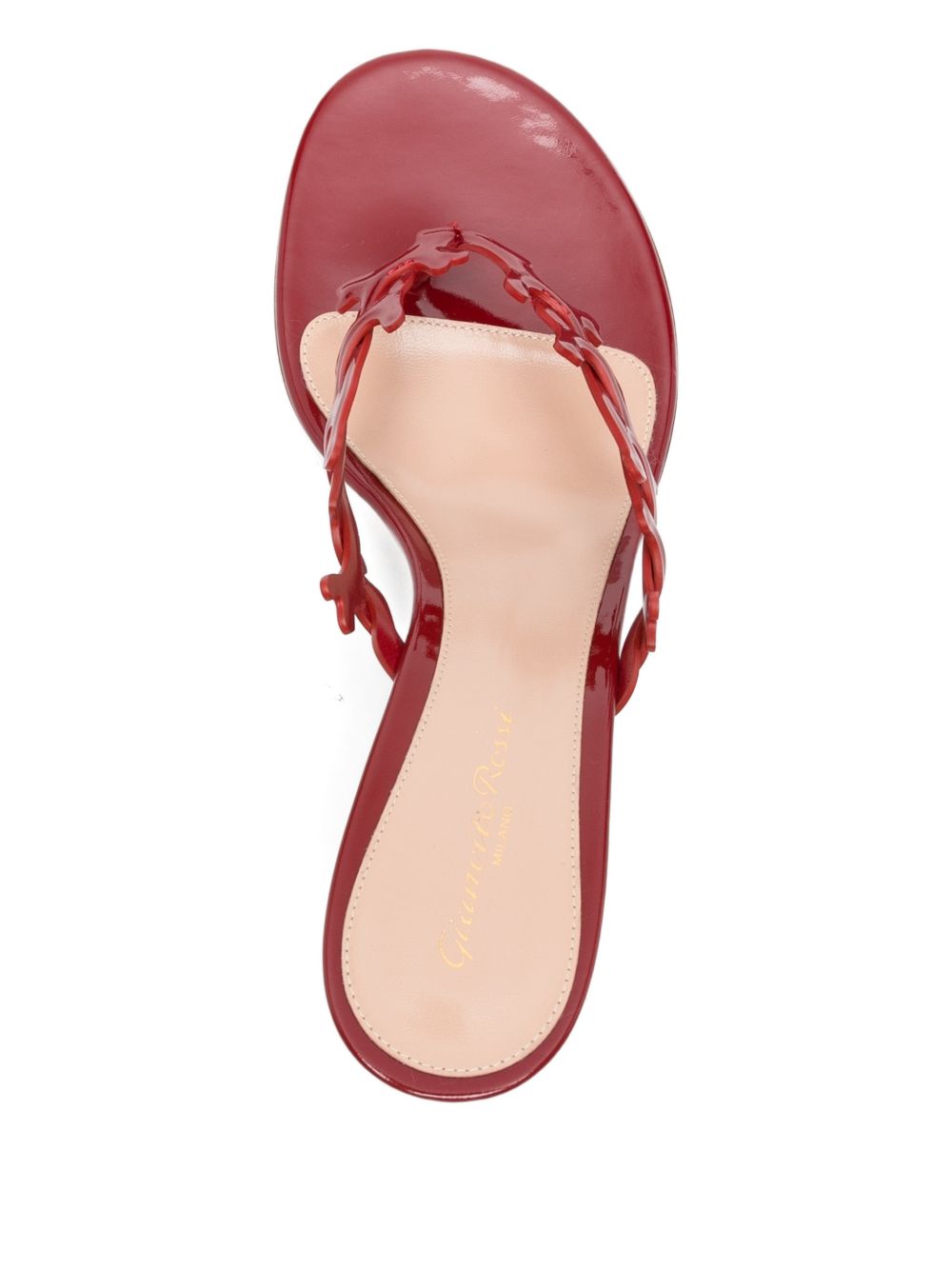 Gianvito Rossi Ocean Patent-leather sandals