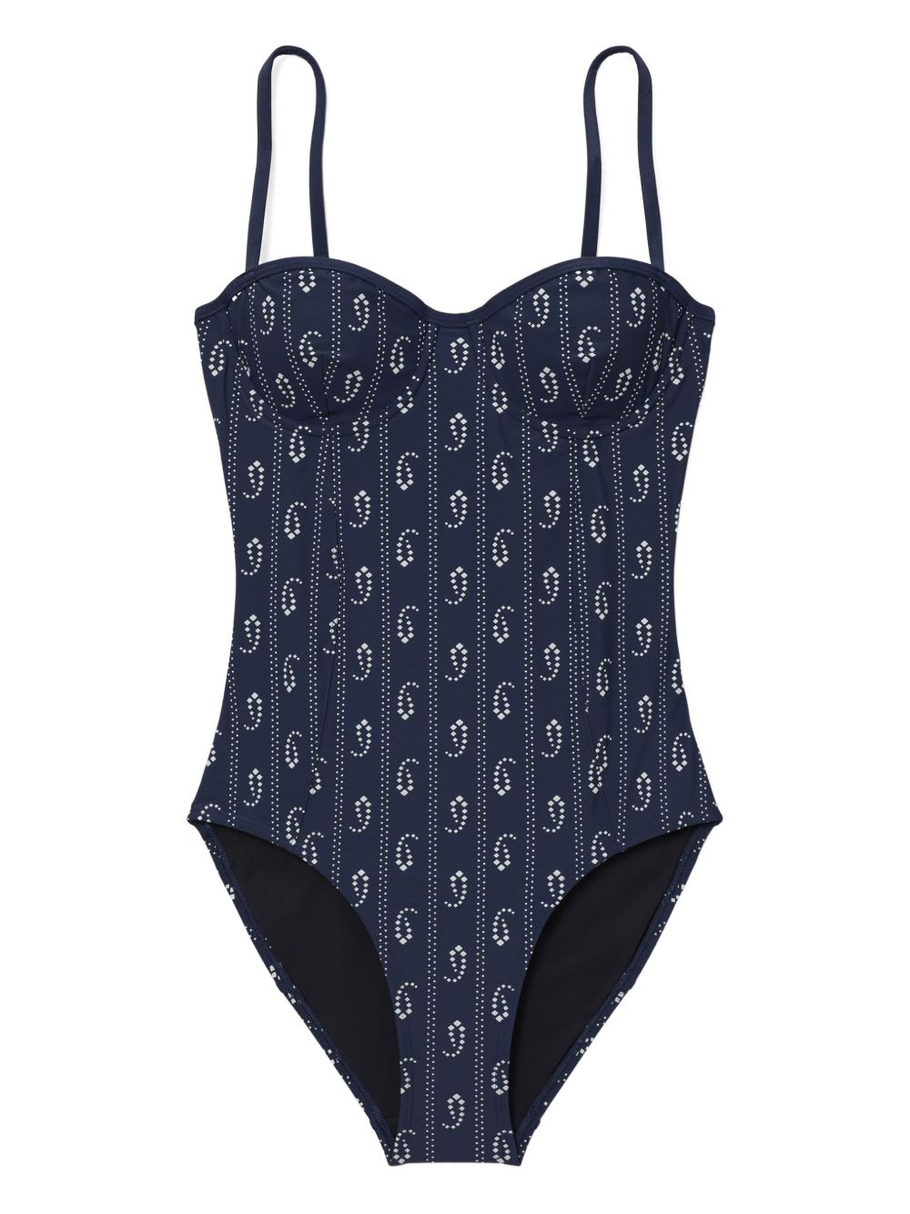 Tory Burch Printed underwired swimsuit
