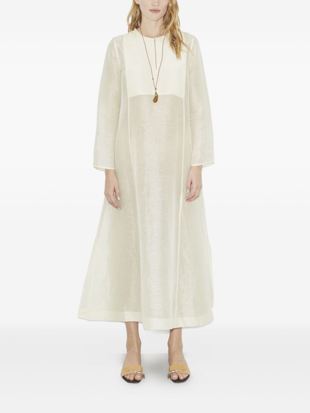 Tory Burch Linen and silk long kaftan