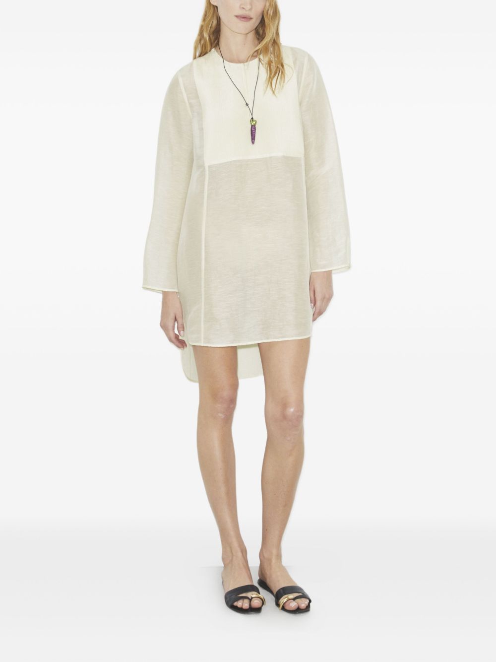 Tory Burch Linen and silk tunic