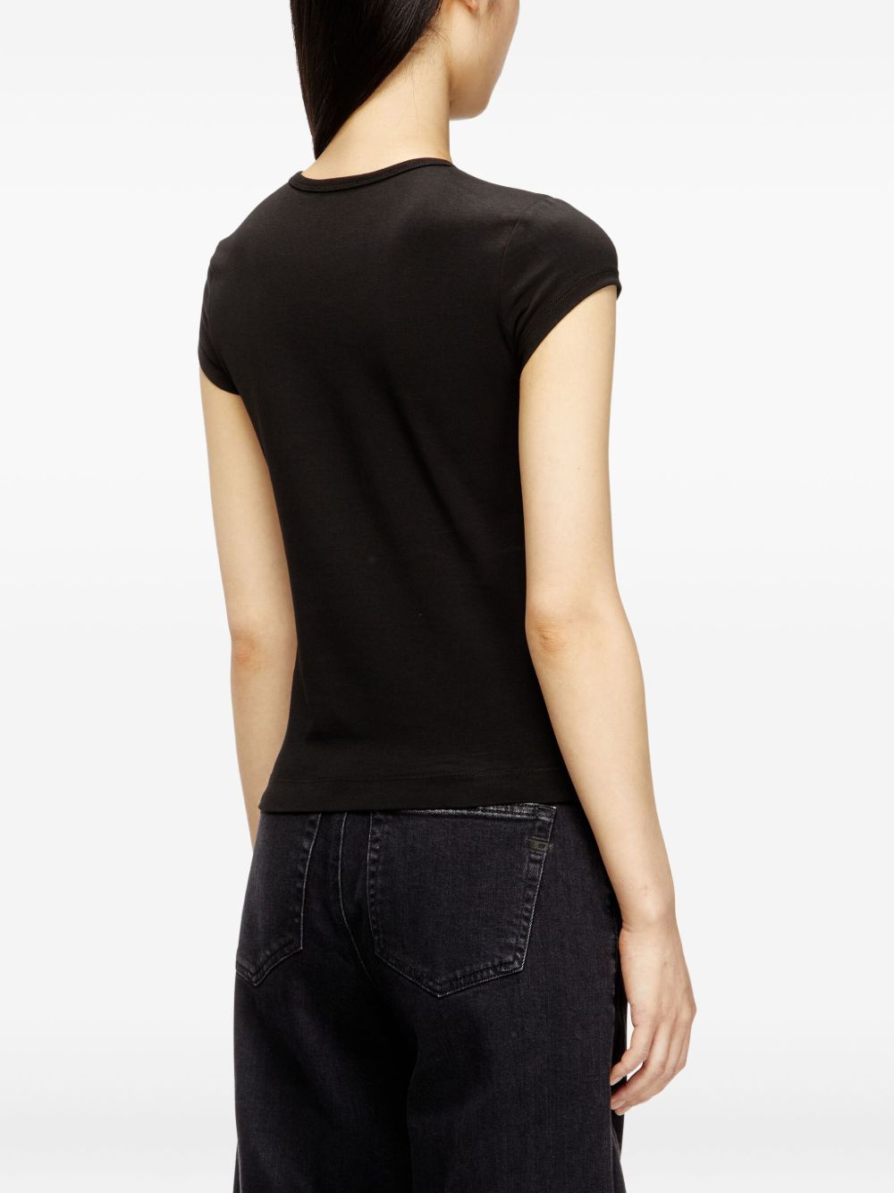 Diesel T-shirts and Polos Black