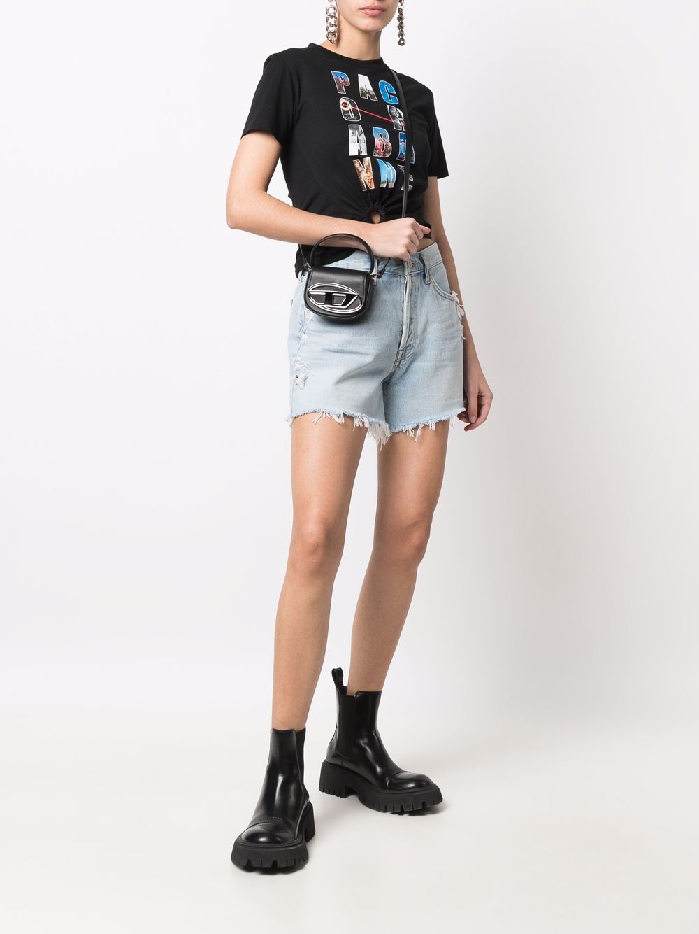 Diesel 1DR XS leather mini bag