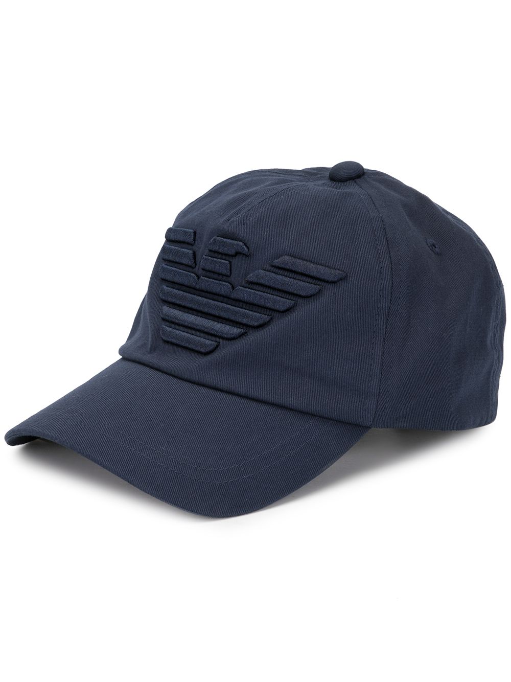 Emporio Armani Baseball Cap With Large Embroidered Eagle