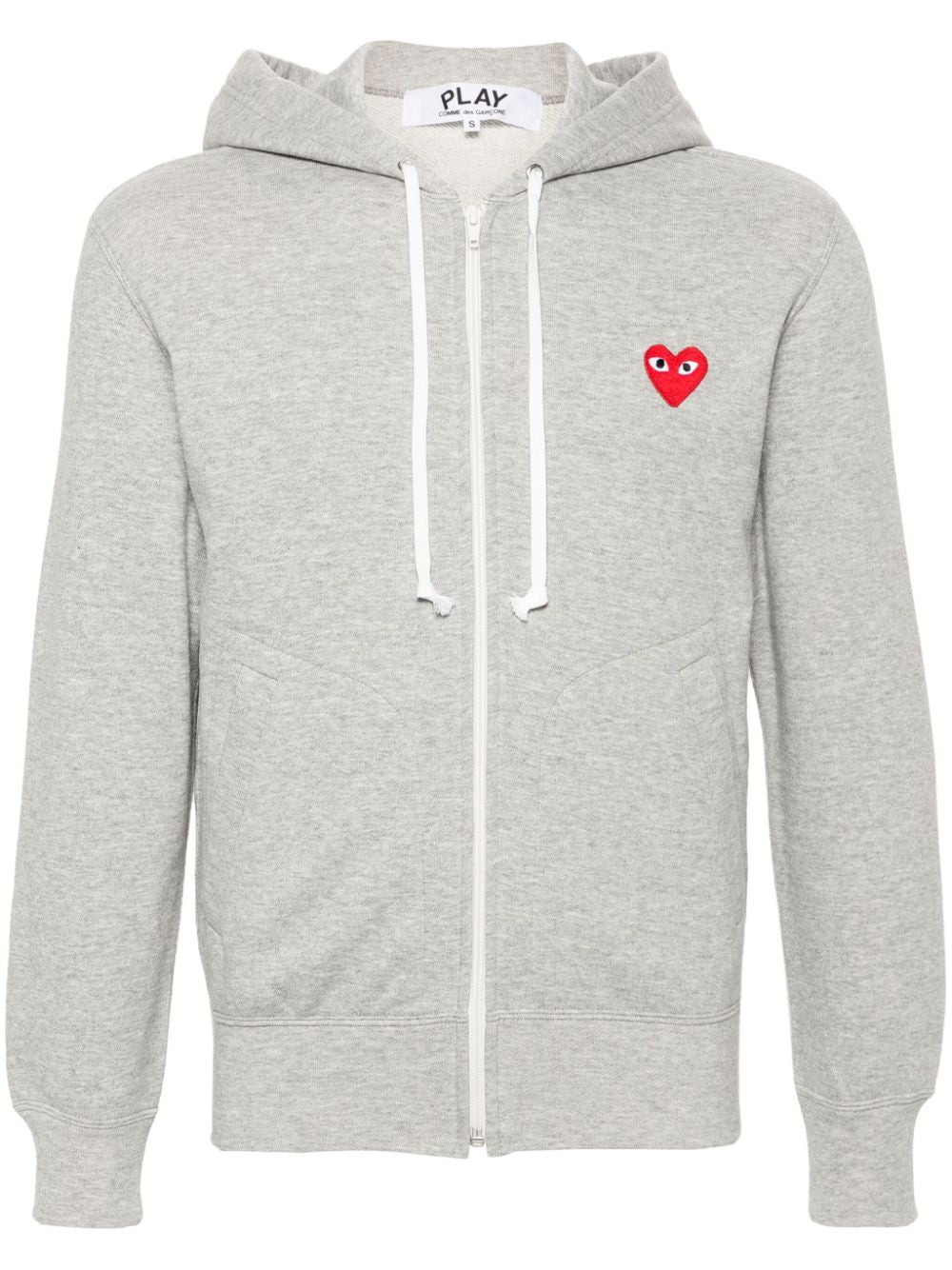 Comme Des Garcons Cotton zipped hoodie