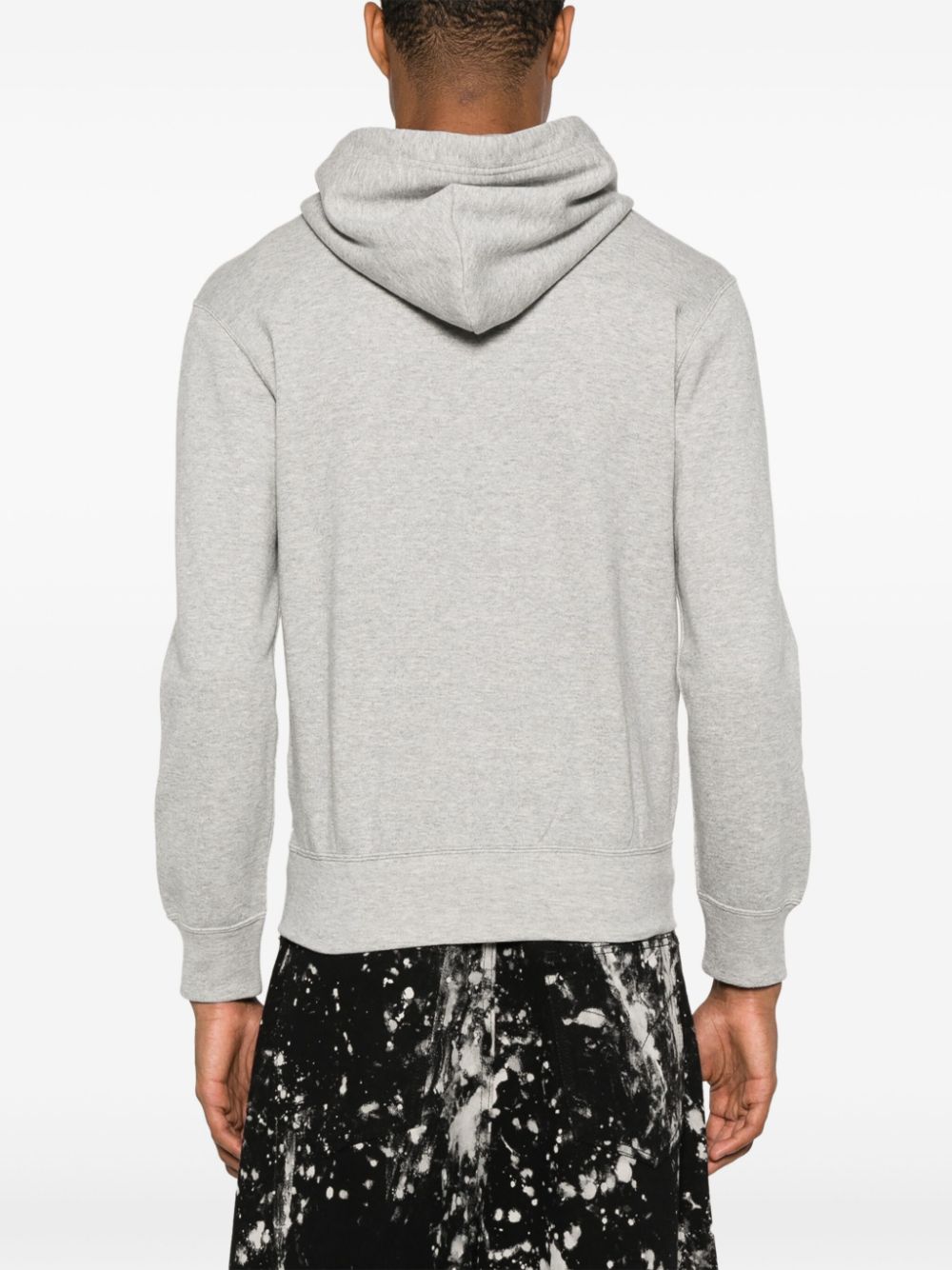 Comme Des Garcons Cotton zipped hoodie