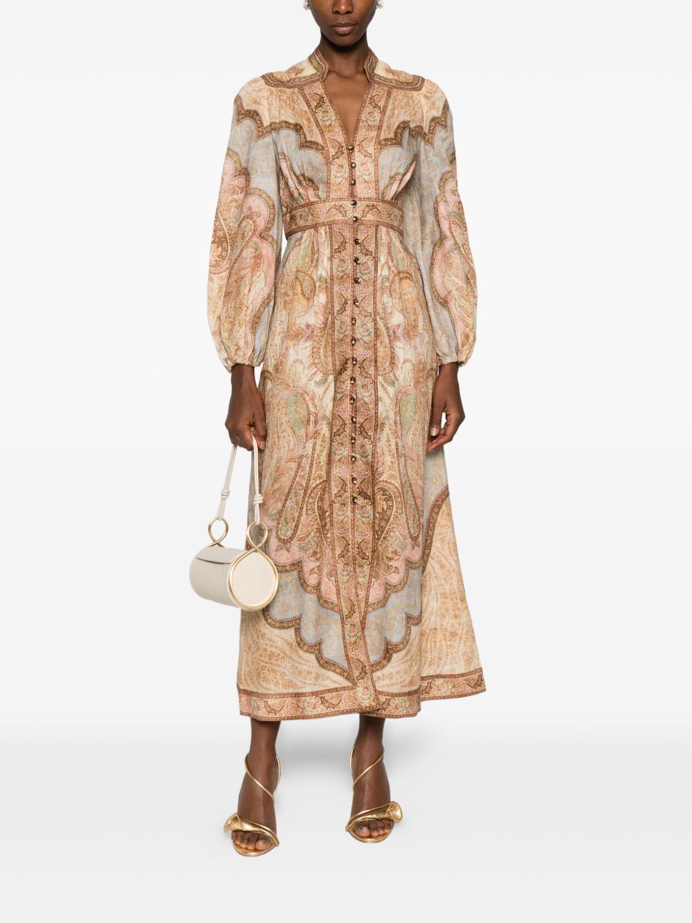 Zimmermann Dresses Beige