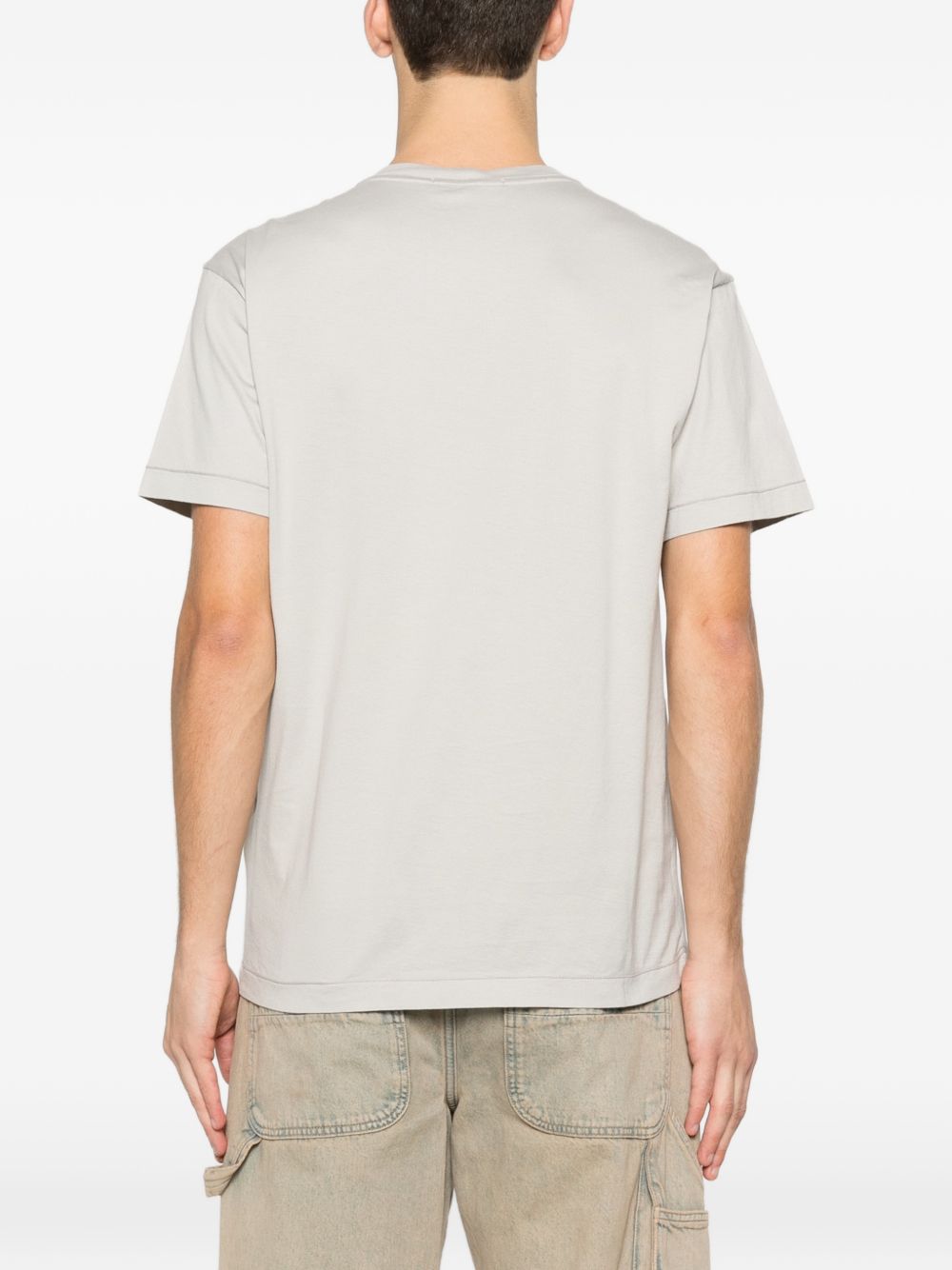 Stone Island Logo cotton t-shirt