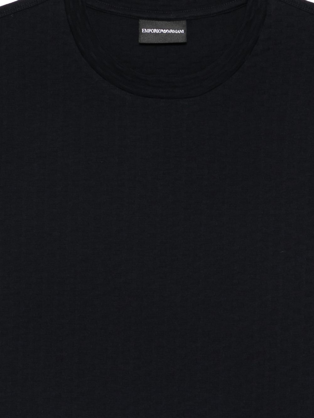 Emporio Armani Logo cotton t-shirt