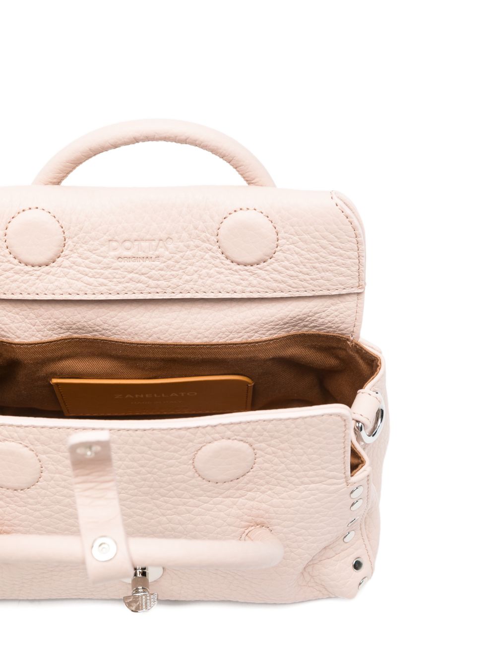Zanellato Dotta® Baby Bag In Hammered Leather