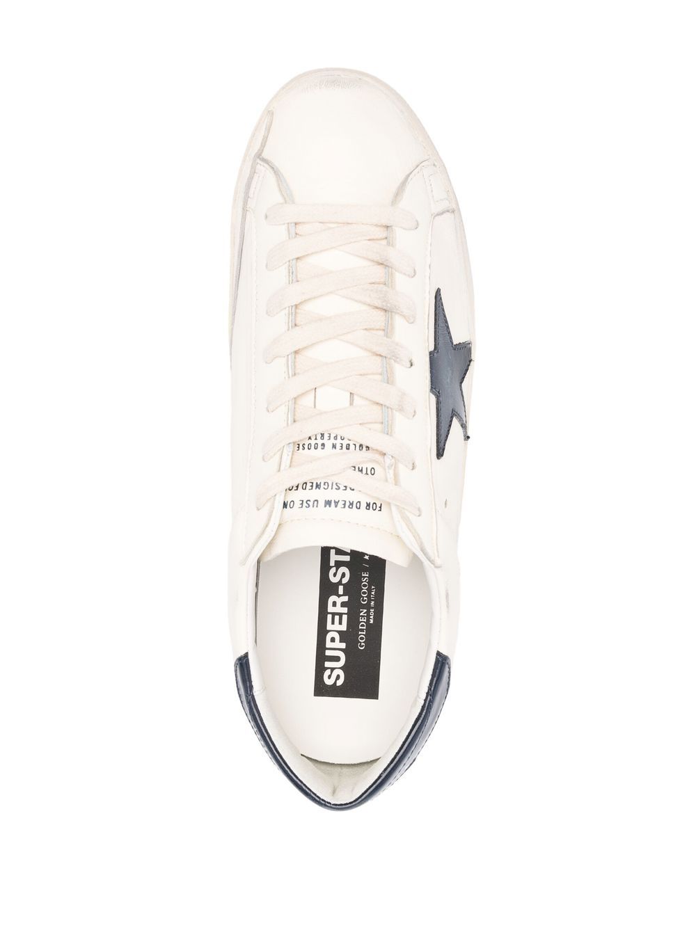 Golden Goose Super-Star leather sneakers.