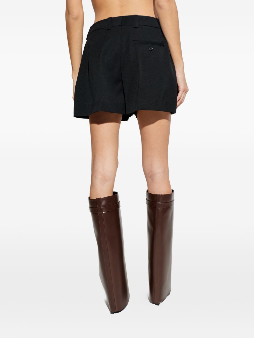 Givenchy Wool pleated shorts