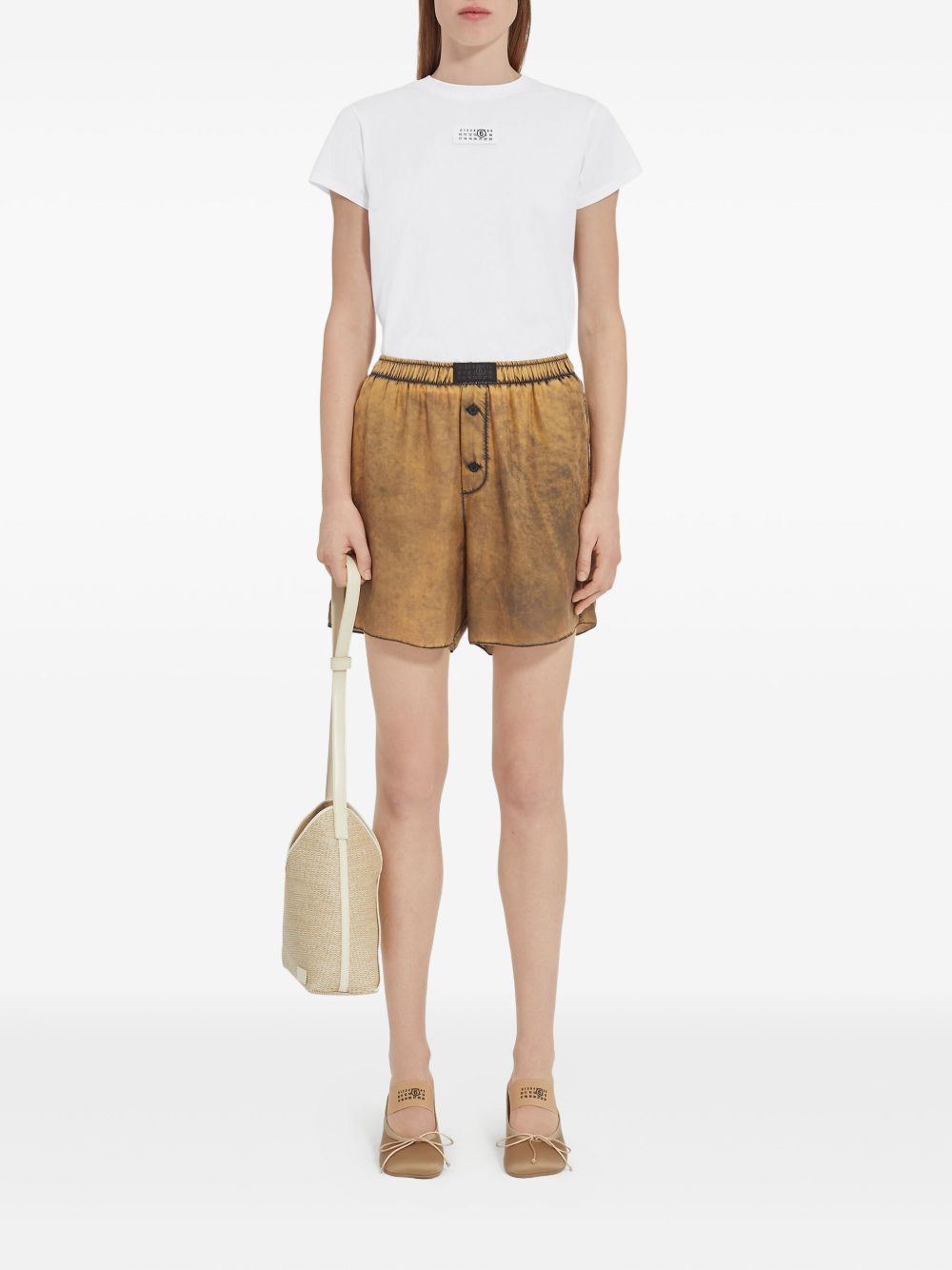 MM6 Maison Margiela Logo cotton t-shirt