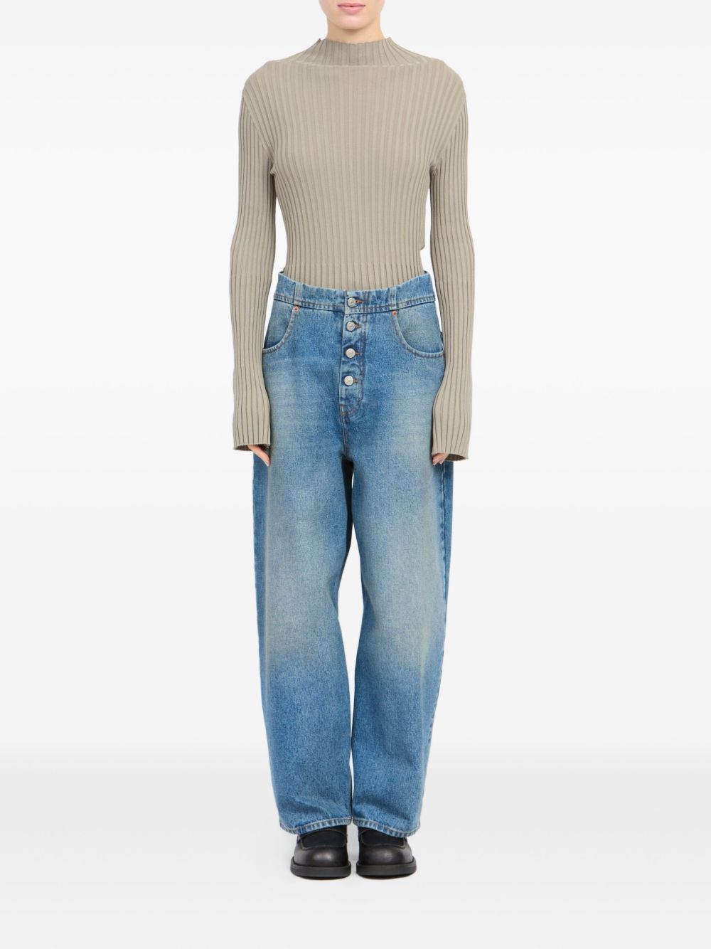 MM6 Maison Margiela Barrel denim jeans