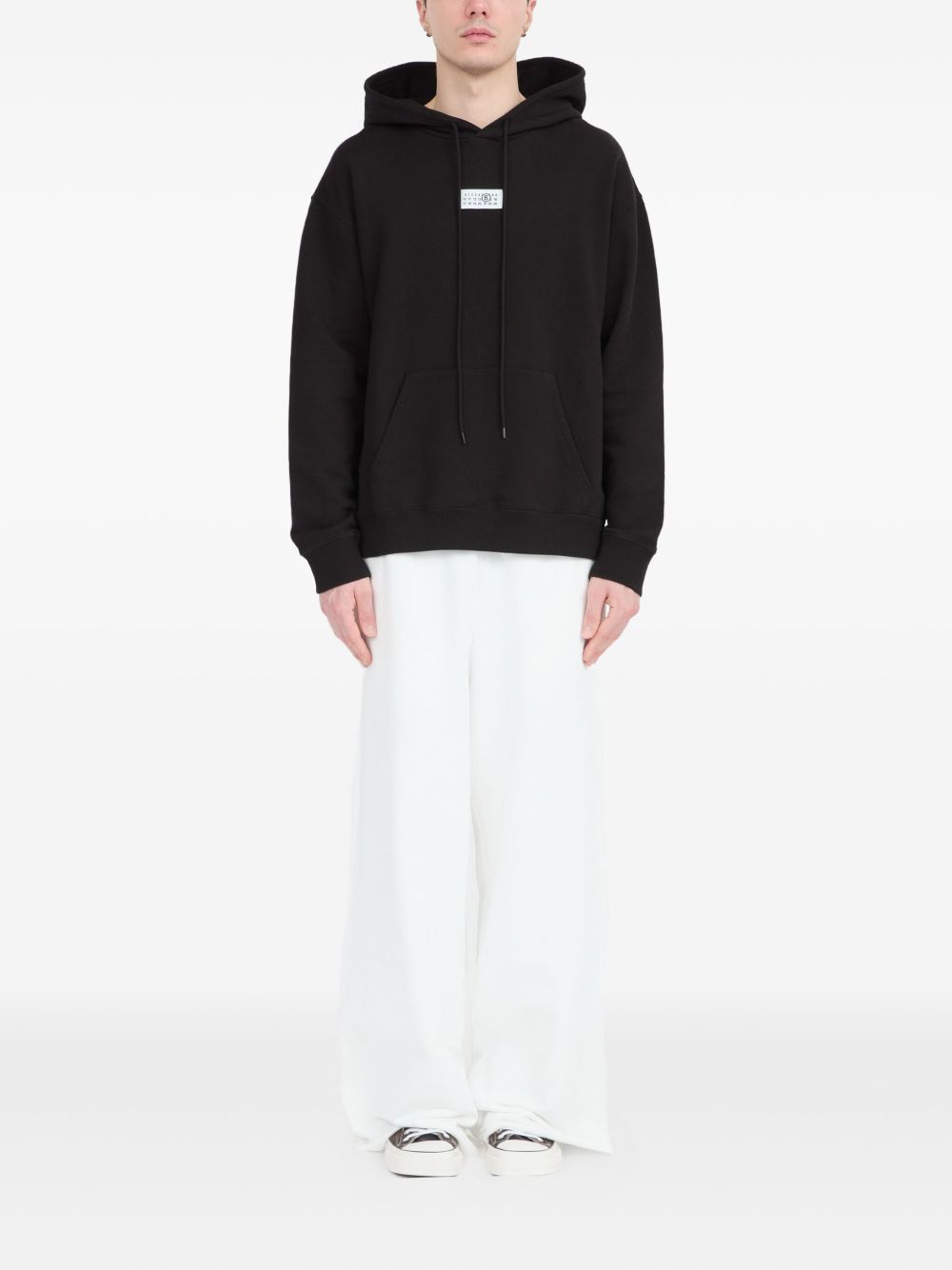 MM6 Maison Margiela Logo cotton hoodie