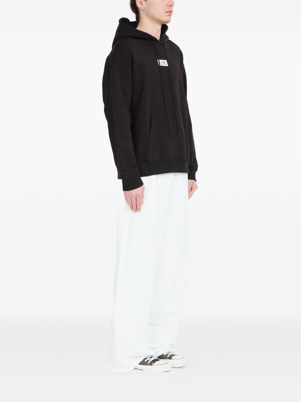 MM6 Maison Margiela Logo cotton hoodie