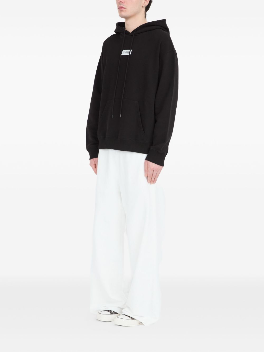 MM6 Maison Margiela Logo cotton hoodie
