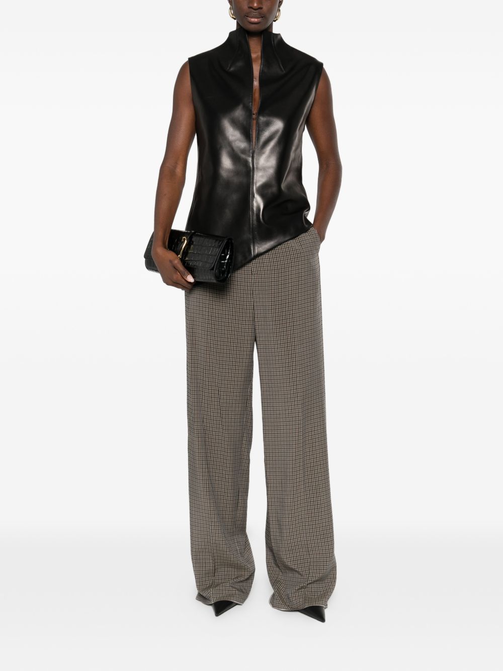 Balenciaga Checked Trousers