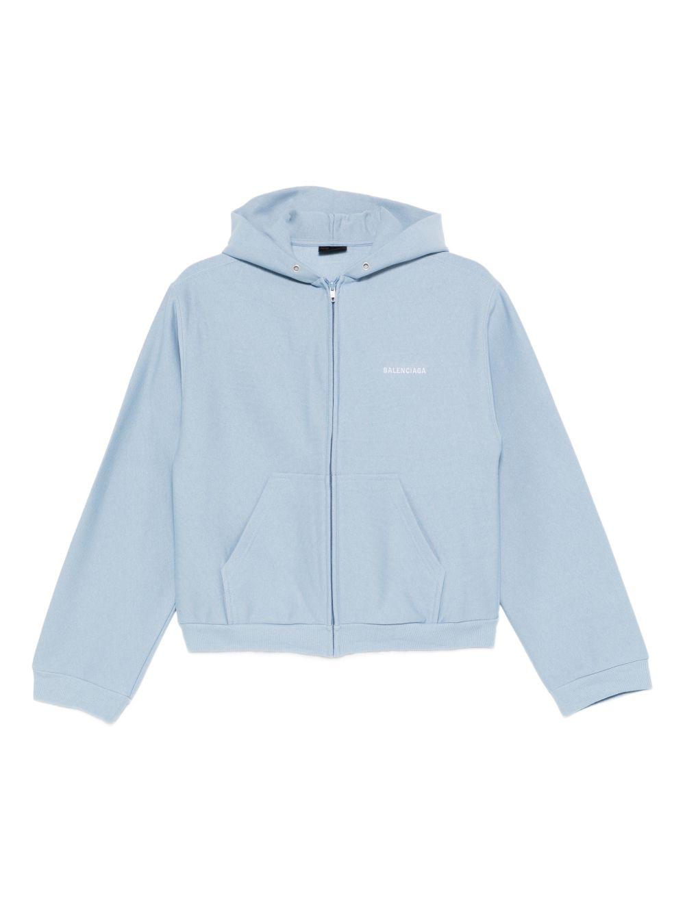 Balenciaga Back Zip-Up Hoodie Regular Fit