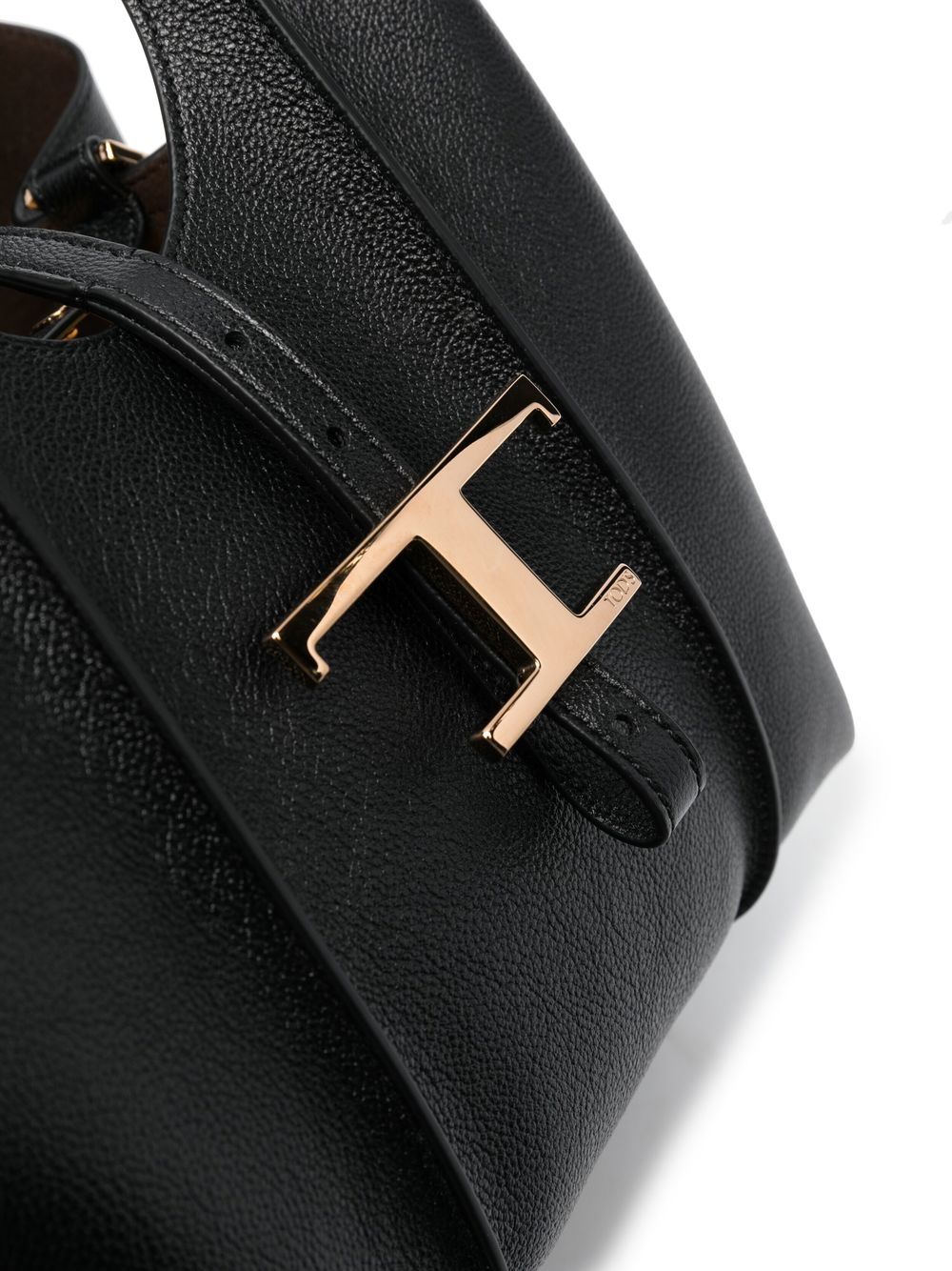 Tod's T Timeless Mini Leather Shopping Bag
