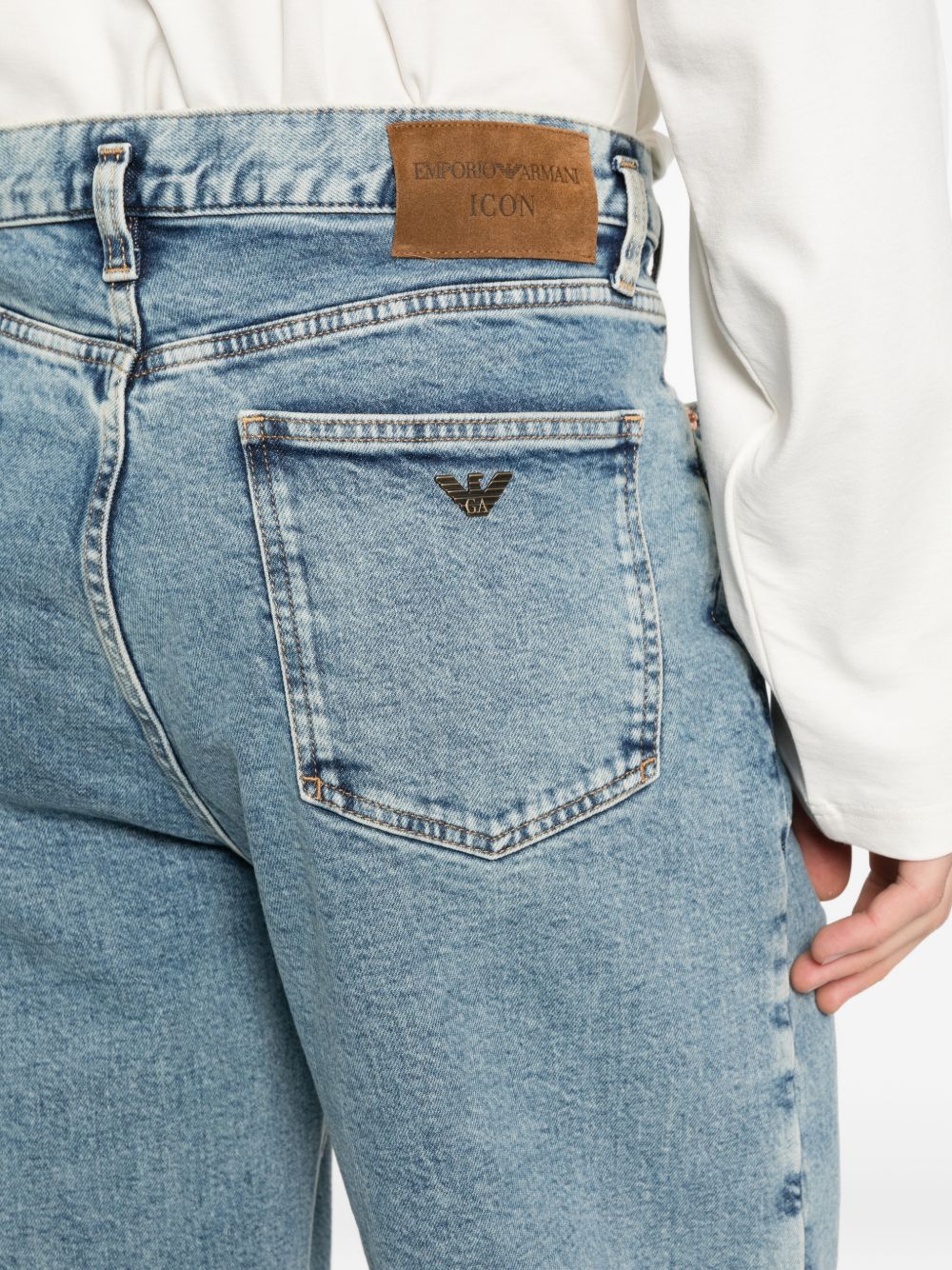 Emporio Armani Denim cotton jeans