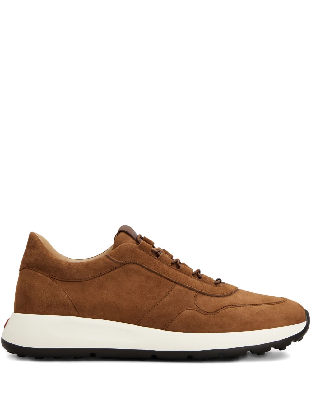 Tod'S Red Dot Pashmy Suede Sneakers