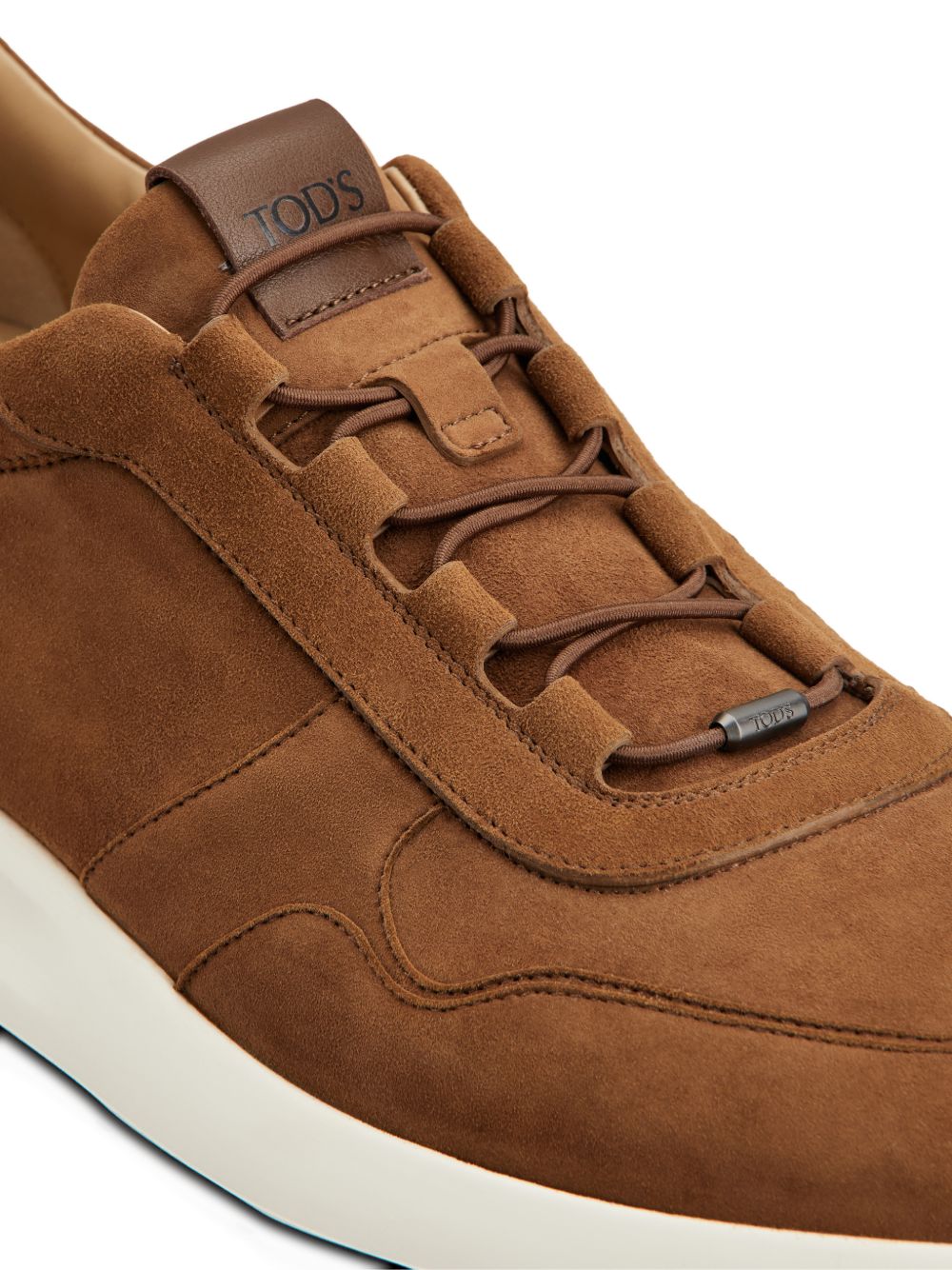 Tod'S Red Dot Pashmy Suede Sneakers