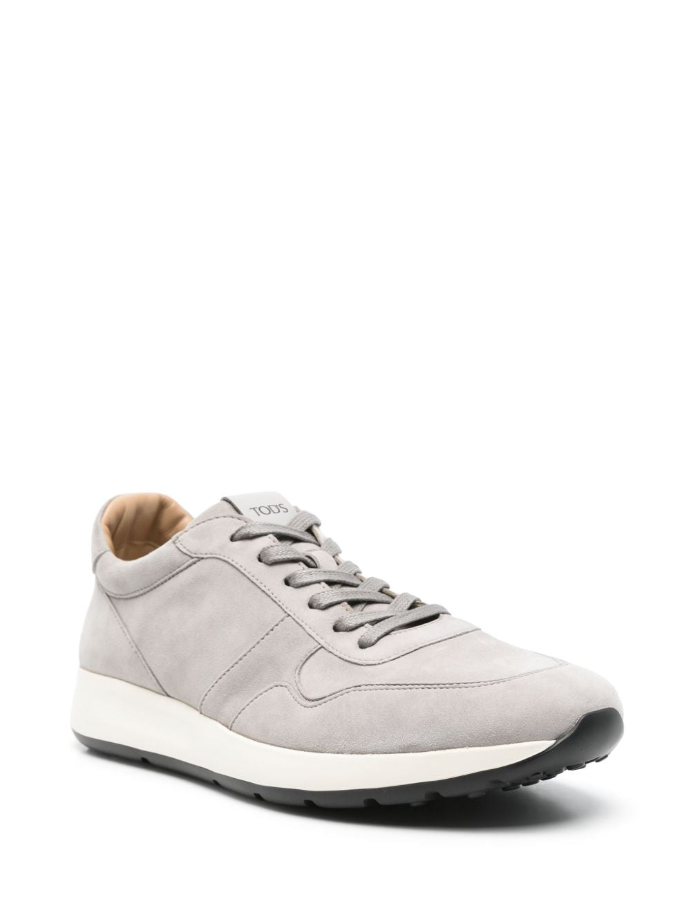 Tod'S Red Dot  Suede Sneakers
