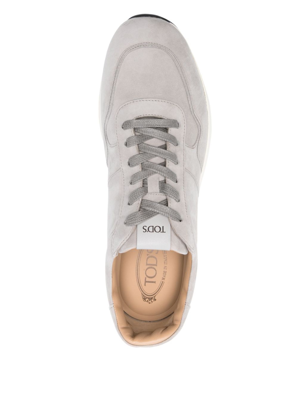 Tod'S Red Dot  Suede Sneakers