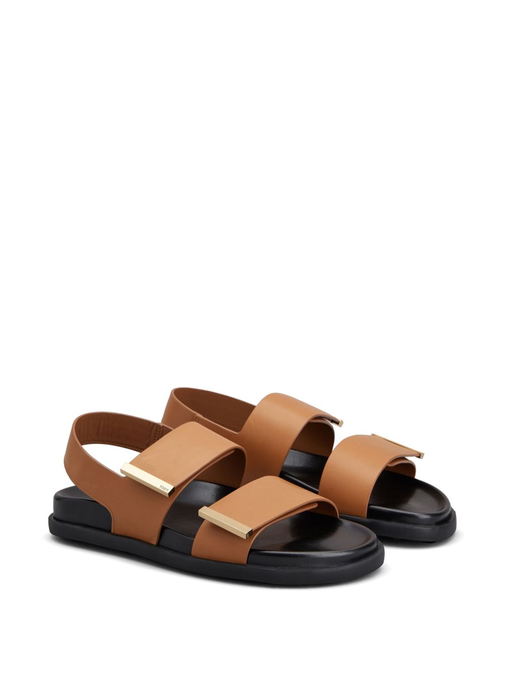 Tod's Sandals Leather Brown