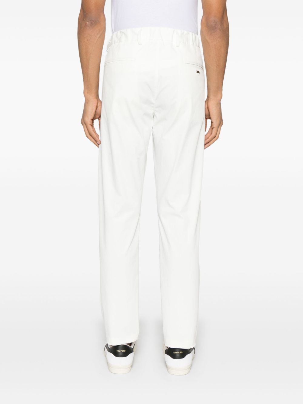 Herno Trousers White