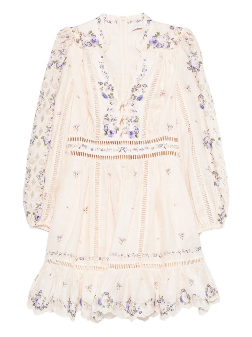 Zimmermann Patience linen mini dress