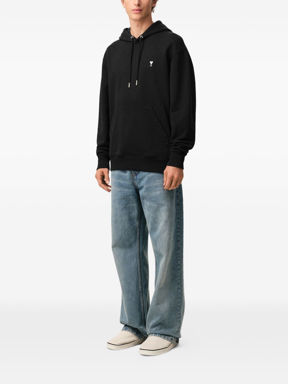 Ami Paris Ami De Coeur cotton hoodie