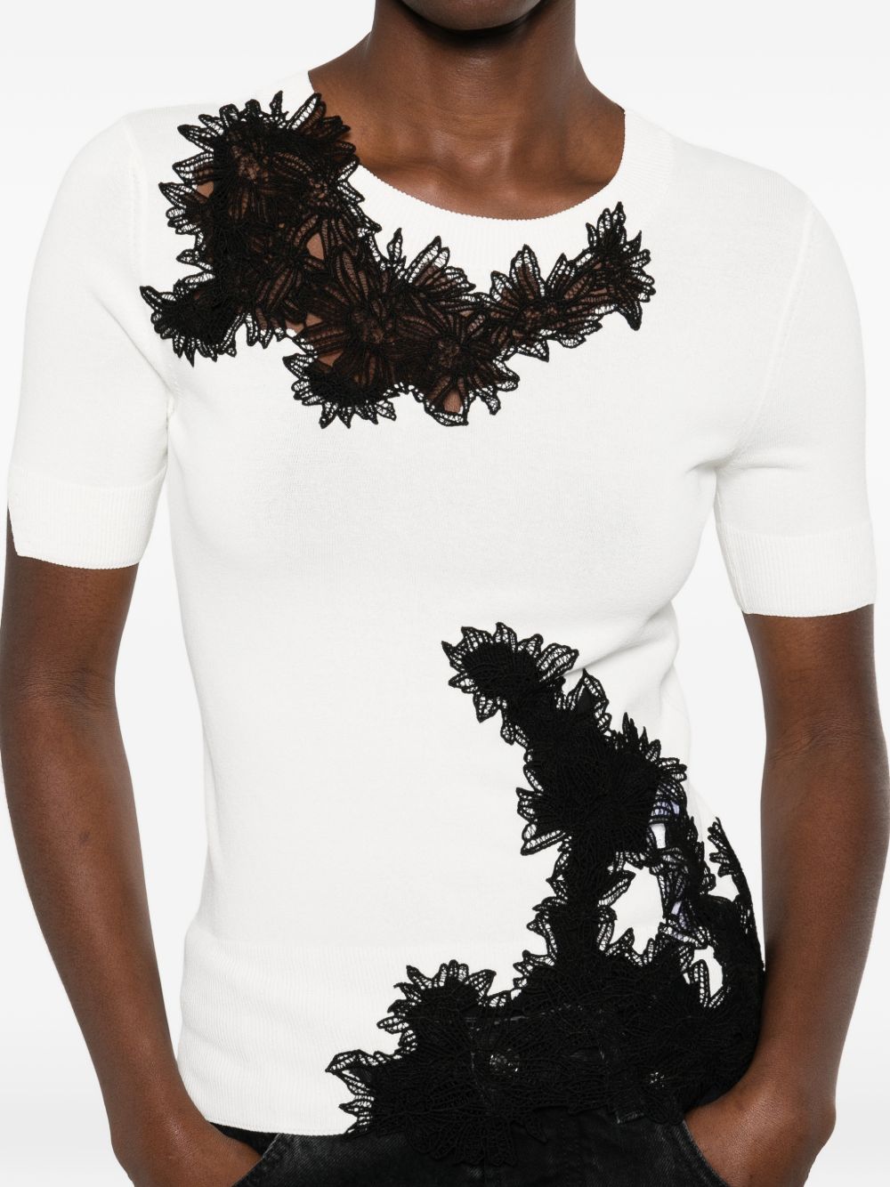 Ermanno Scervino Embroidered top