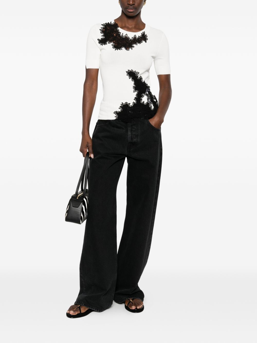 Ermanno Scervino Embroidered top