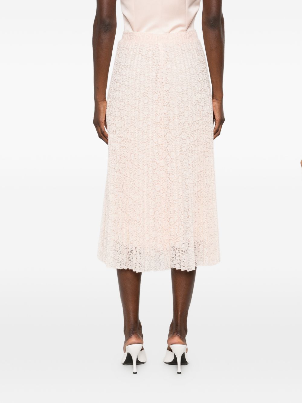 Ermanno Scervino Embroidered long skirt